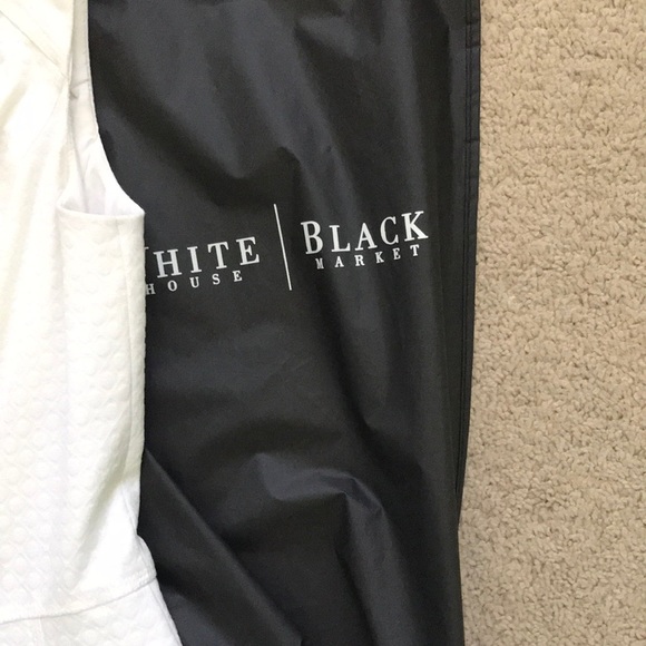 White House Black Market White Dress - Picture 3 of 4